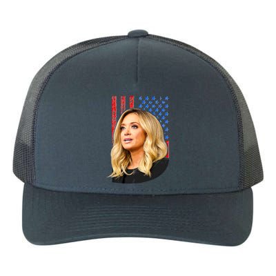 Kayleigh McEnany USA Flag Yupoong Adult 5-Panel Trucker Hat