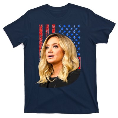 Kayleigh McEnany USA Flag T-Shirt