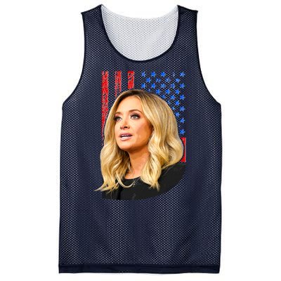 Kayleigh McEnany USA Flag Mesh Reversible Basketball Jersey Tank