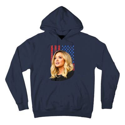 Kayleigh McEnany USA Flag Tall Hoodie