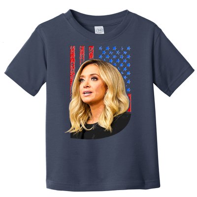 Kayleigh McEnany USA Flag Toddler T-Shirt