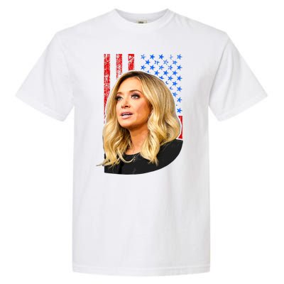 Kayleigh McEnany USA Flag Garment-Dyed Heavyweight T-Shirt