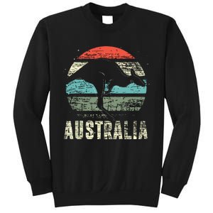 Kangaroo Aussie Zoo Animal Lover Retro Australia Sweatshirt