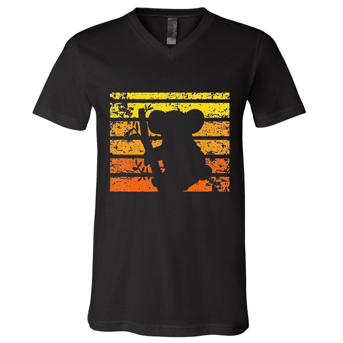 Koala Animal Zoo Keeper Gift Australia V-Neck T-Shirt