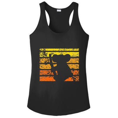 Koala Animal Zoo Keeper Gift Australia Ladies PosiCharge Competitor Racerback Tank