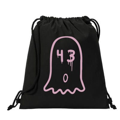 Ken Block 43 Ghost Hoonigan Racing Division Legend Racer Drawstring Bag