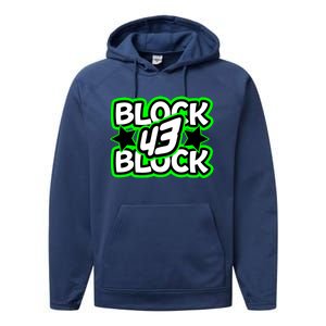 Ken Block 43 Hoonigan Racing Division Legend Racer Performance Fleece Hoodie