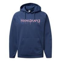 Ken Block 43 Hoonigan Racing Division Legend Racer Performance Fleece Hoodie