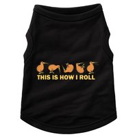 Kiwi Bird Australia Souvenir This Is How I Roll Kiwi Doggie Tank