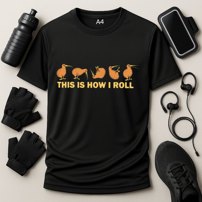 Kiwi Bird Australia Souvenir This Is How I Roll Kiwi Performance Shirt