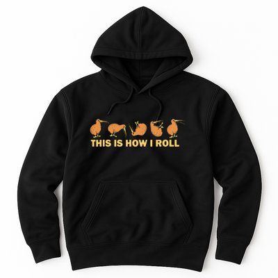 Kiwi Bird Australia Souvenir This Is How I Roll Kiwi Hoodie