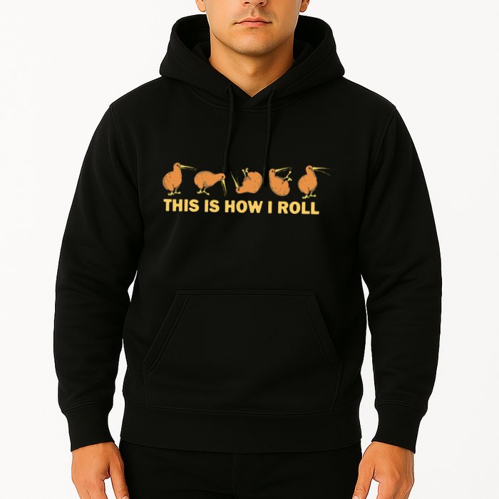 Kiwi Bird Australia Souvenir This Is How I Roll Kiwi Hoodie