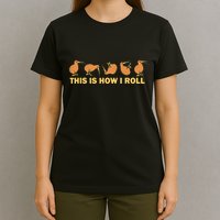 Kiwi Bird Australia Souvenir This Is How I Roll Kiwi T-Shirt