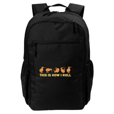 Kiwi Bird Australia Souvenir This Is How I Roll Kiwi Backpack