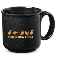 Kiwi Bird Australia Souvenir This Is How I Roll Kiwi 15oz Campfire Ceramic Mug
