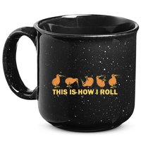 Kiwi Bird Australia Souvenir This Is How I Roll Kiwi 15oz Campfire Ceramic Mug