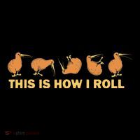 Kiwi Bird Australia Souvenir This Is How I Roll Kiwi Premium T-Shirt