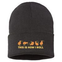 Kiwi Bird Australia Souvenir This Is How I Roll Kiwi Sustainable Knit Beanie