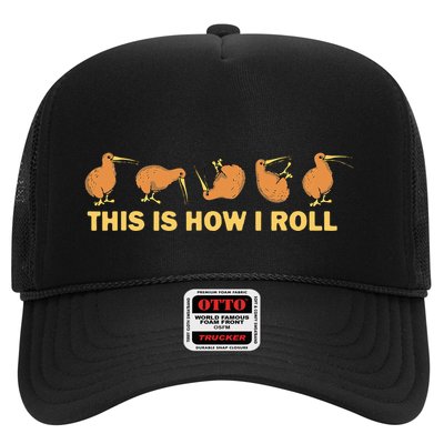 Kiwi Bird Australia Souvenir This Is How I Roll Kiwi Trucker Hat