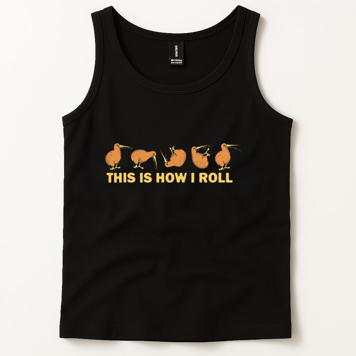 Kiwi Bird Australia Souvenir This Is How I Roll Kiwi Tank Top