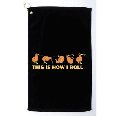 Kiwi Bird Australia Souvenir This Is How I Roll Kiwi Golf Towel