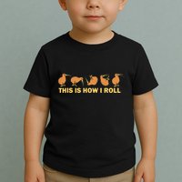 Kiwi Bird Australia Souvenir This Is How I Roll Kiwi Toddler T-Shirt