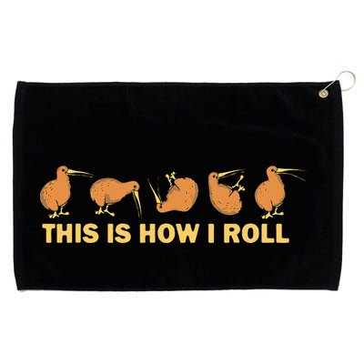Kiwi Bird Australia Souvenir This Is How I Roll Kiwi Grommeted Golf Towel