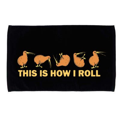 Kiwi Bird Australia Souvenir This Is How I Roll Kiwi Microfiber Hand Towel