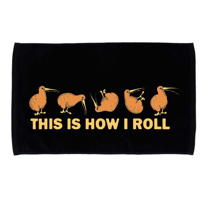 Kiwi Bird Australia Souvenir This Is How I Roll Kiwi Microfiber Hand Towel