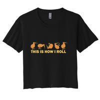 Kiwi Bird Australia Souvenir This Is How I Roll Kiwi Crop Top