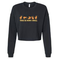 Kiwi Bird Australia Souvenir This Is How I Roll Kiwi Cropped Pullover Crew