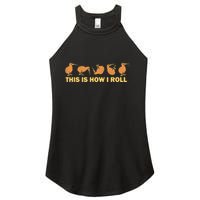 Kiwi Bird Australia Souvenir This Is How I Roll Kiwi Women's Perfect Tri Rocker Tank
