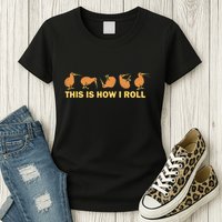 Kiwi Bird Australia Souvenir This Is How I Roll Kiwi Womens T-Shirt