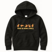 Kiwi Bird Australia Souvenir This Is How I Roll Kiwi Kids Hoodie