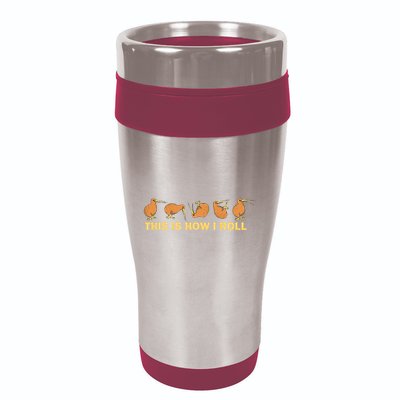Kiwi Bird Australia Souvenir This Is How I Roll Kiwi 16oz Travel Tumbler