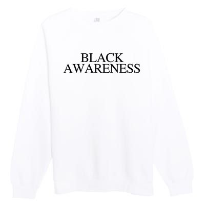 Kyrie Black Awareness Premium Crewneck Sweatshirt