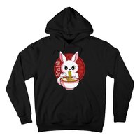 Kawaii Bunny Anime Ra Japanese Noodles Rabbit Lover Hoodie