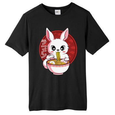 Kawaii Bunny Anime Ra Japanese Noodles Rabbit Lover Tall Fusion ChromaSoft Performance T-Shirt