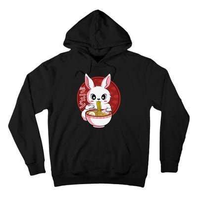 Kawaii Bunny Anime Ra Japanese Noodles Rabbit Lover Tall Hoodie