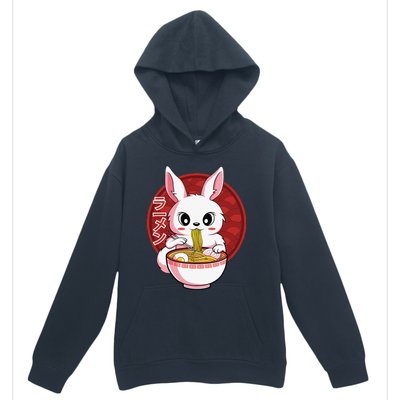 Kawaii Bunny Anime Ra Japanese Noodles Rabbit Lover Urban Pullover Hoodie