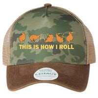 Kiwi Bird Australia Souvenir This Is How I Roll Kiwi Legacy Tie Dye Trucker Hat