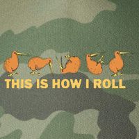 Kiwi Bird Australia Souvenir This Is How I Roll Kiwi Legacy Tie Dye Trucker Hat