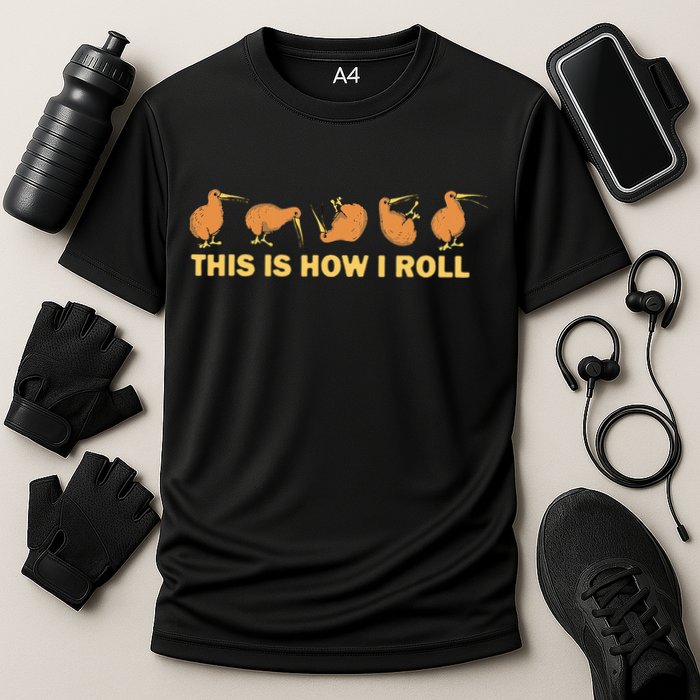Kiwi Bird Australia Souvenir This Is How I Roll Kiwi Performance Shirt