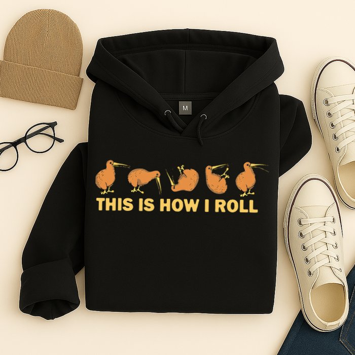 Kiwi Bird Australia Souvenir This Is How I Roll Kiwi Hoodie