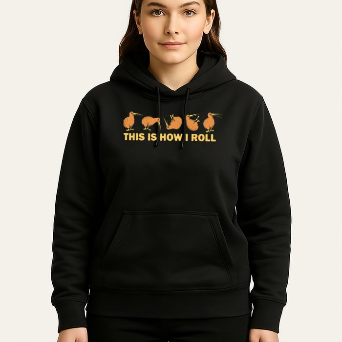 Kiwi Bird Australia Souvenir This Is How I Roll Kiwi Hoodie