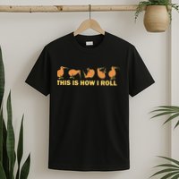 Kiwi Bird Australia Souvenir This Is How I Roll Kiwi T-Shirt