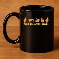 Kiwi Bird Australia Souvenir This Is How I Roll Kiwi 11oz C Handle Ceramic Mug