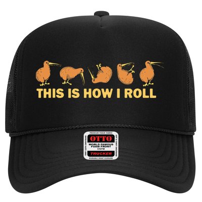 Kiwi Bird Australia Souvenir This Is How I Roll Kiwi Trucker Hat
