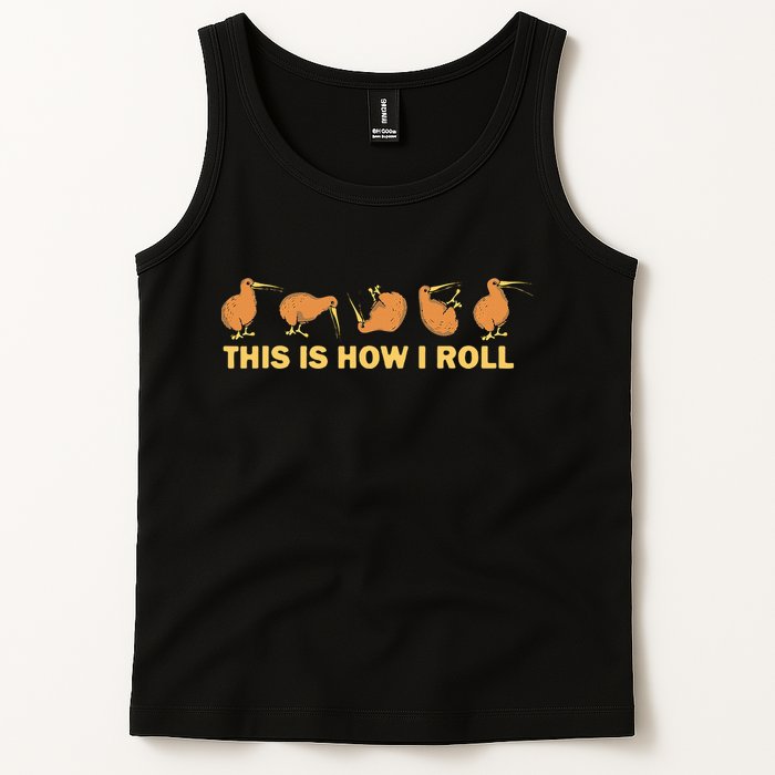Kiwi Bird Australia Souvenir This Is How I Roll Kiwi Tank Top