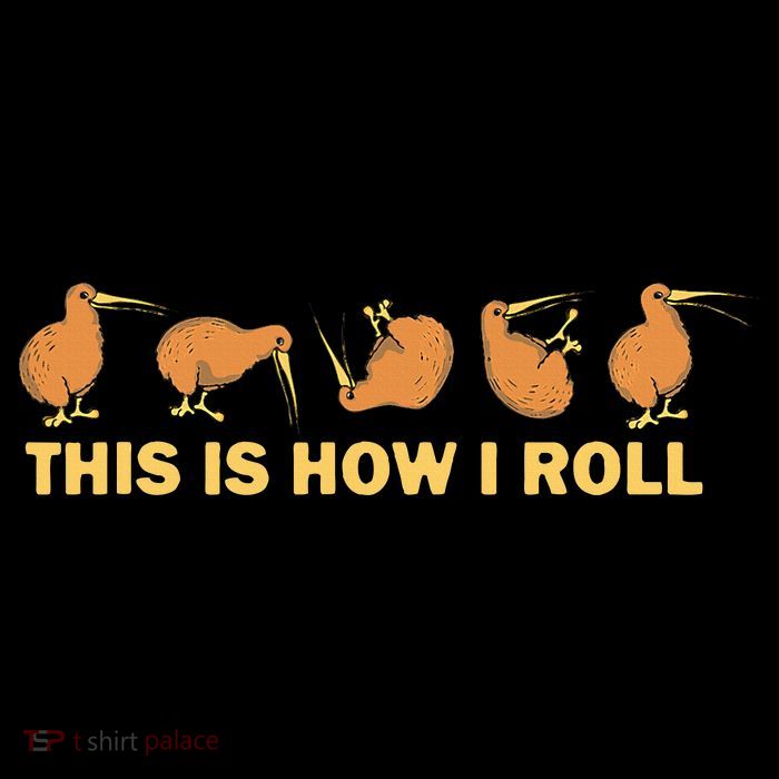 Kiwi Bird Australia Souvenir This Is How I Roll Kiwi Tank Top